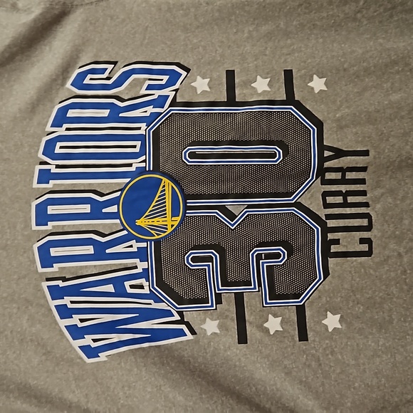 Golden State Warriors Steph Curry 30 NBA official graphic tee XL EUC - Picture 5 of 7